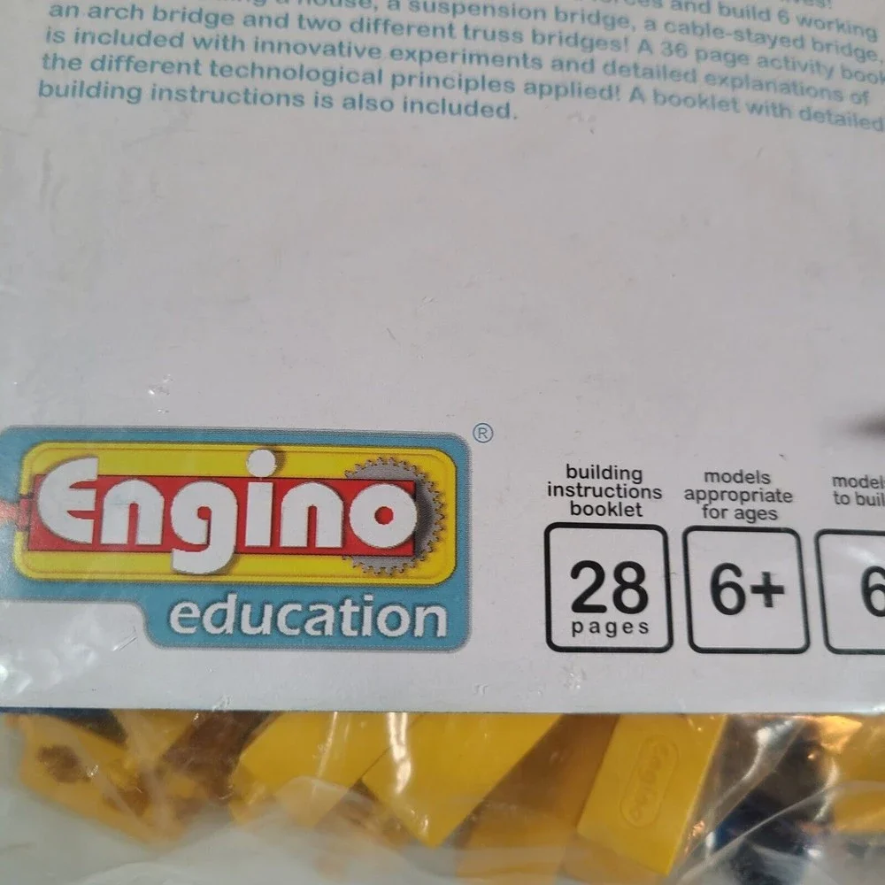 Engino Discovering STEM Construction Kit, Structures Buildings and Bridges